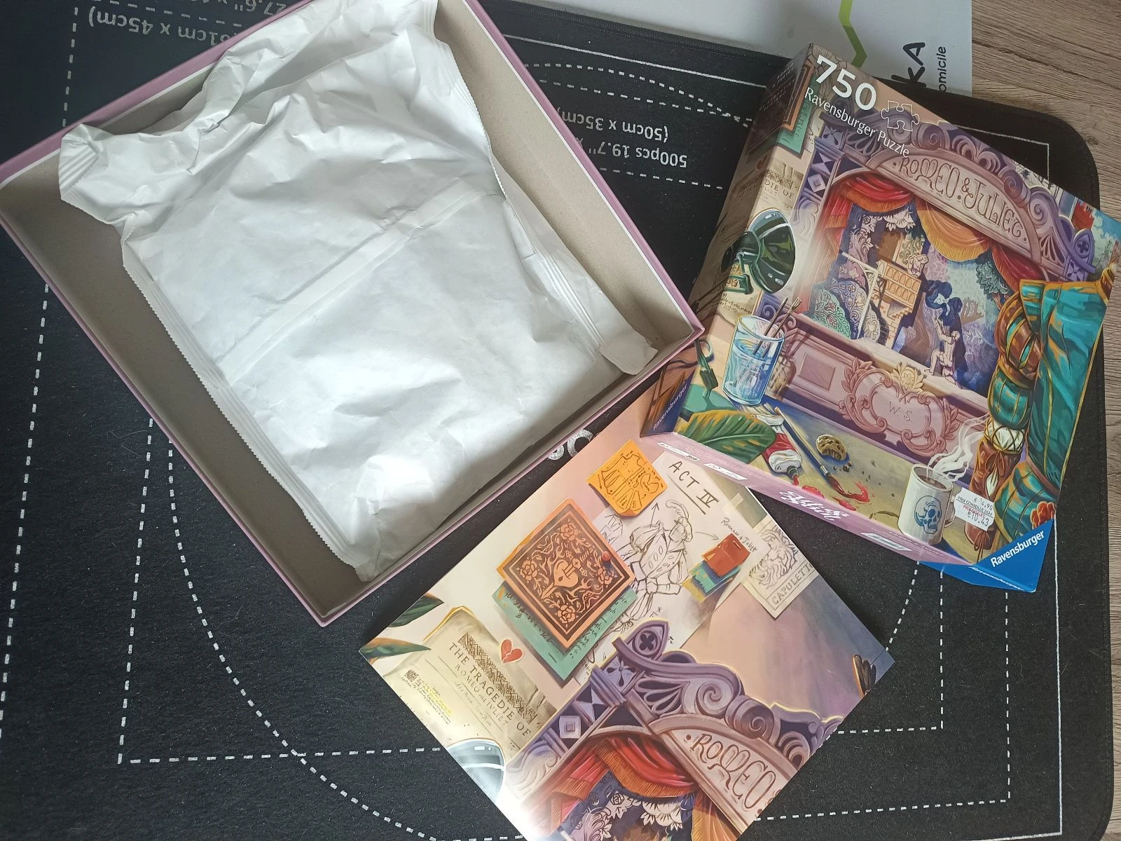 Puzzle RAVENSBERGER 750 pièces - Romeo et Juliette 